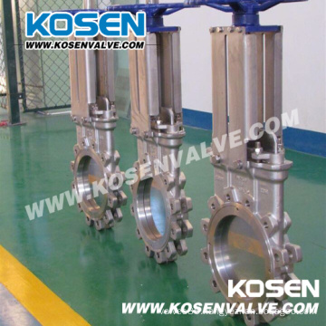 Stainless Steel Lug Wafer Knife Gate Valves (PZ73)